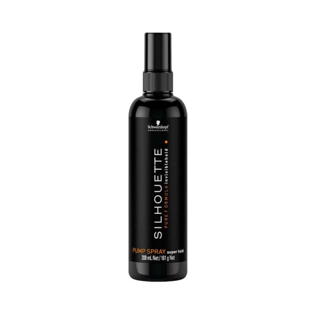 Schwarzkopf Silhouette Pure Formula Super Hold Spray, Λακ Μαλλιών Χωρίς Προωθητικό, 200ml