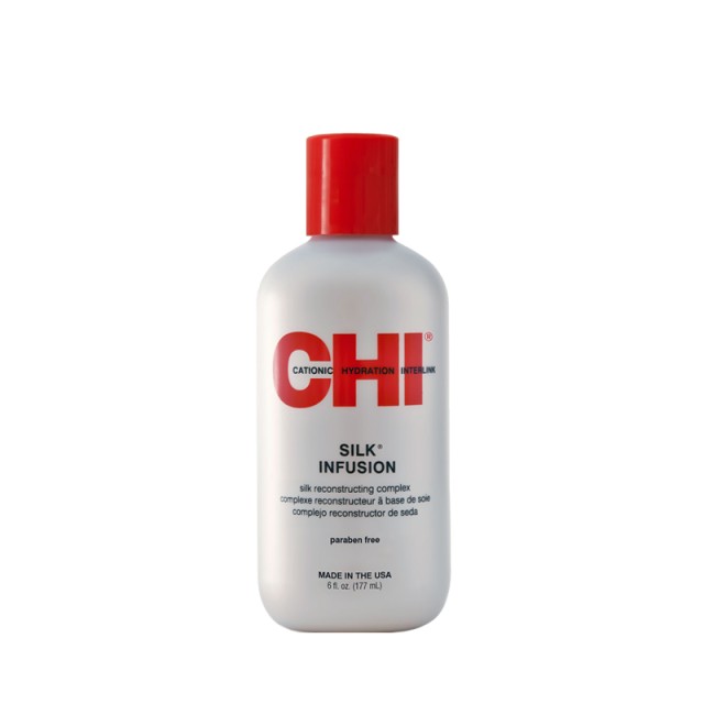 Chi Silk Infusion, Μετάξι Περιποίησης & Αναδόμησης Μαλλιών, 177ml
