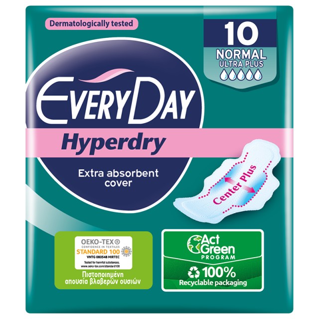 Every Day Σερβιέτες Hyperdry NORMAL Ultra Plus 10 τεμ.