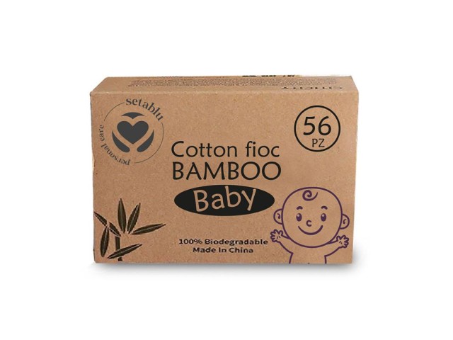 SETABLU Baby Bamboo Παιδικές Μπατονέτες, 56τμχ