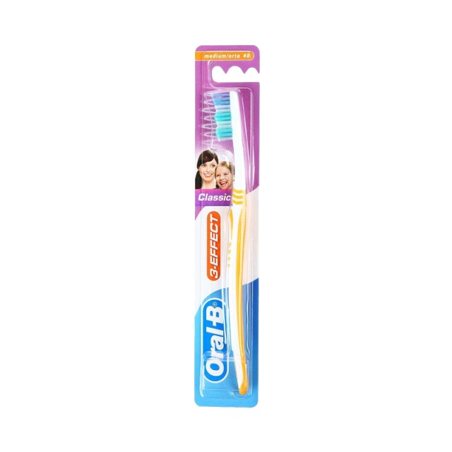 Oral-B 3 Effect Μέτρια, Οδοντόβουρτσα, 1τμχ