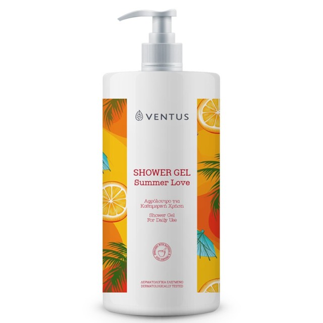 Ventus Shower Gel, Αφρόλουτρο Summer Love, 1Lt