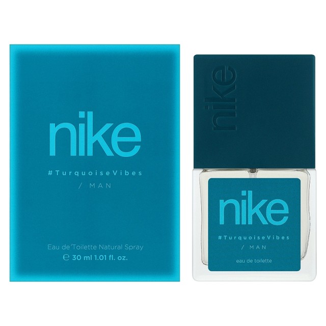 Nike Turquoise Vibes Eau de Toilette, Ανδρικό Άρωμα, 30ml