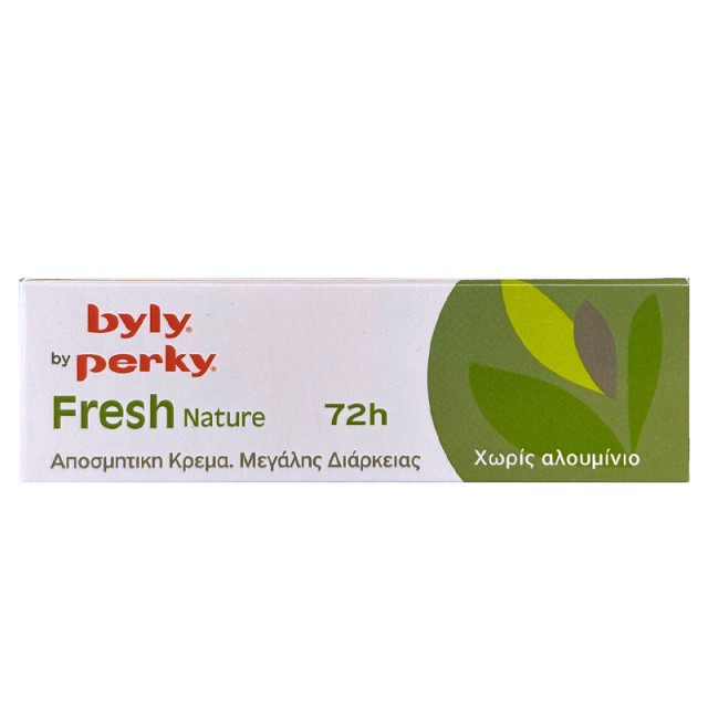 Perky Fresh Nature 72h Long Lasting Deodorant Cream, Φυσική Αποσμητική Κρέμα, 25ml