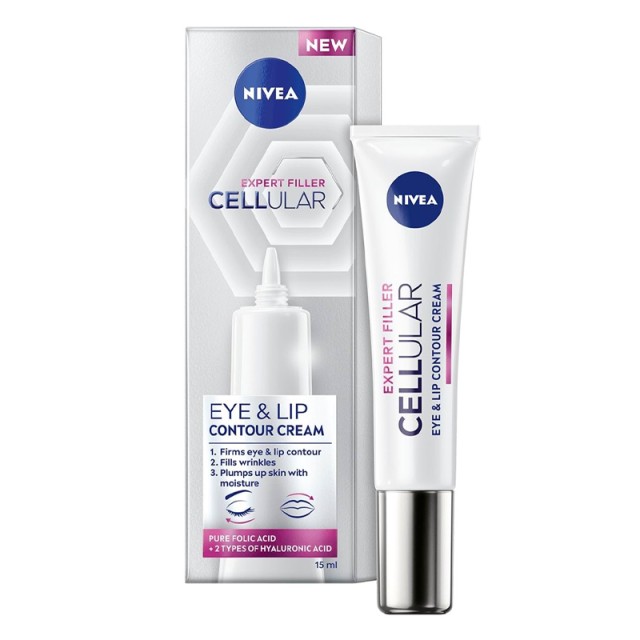 Cellular Expert Filler Αντιρυτιδικη Κρεμα Ματιων & Χειλιων, 15ml