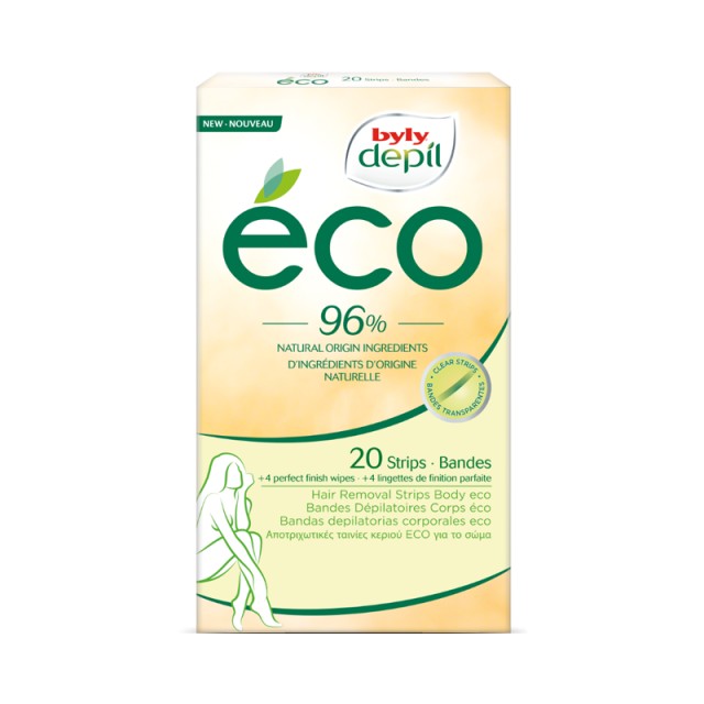 Perky Eco, Αποτριχωτικές Ταινίες Σώματος, 20τμχ