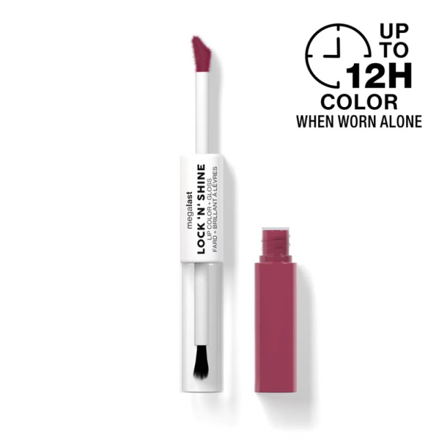 Wet n Wild Megalast Lock n Shine Lip Color & Gloss Pinky Promise, 8ml
