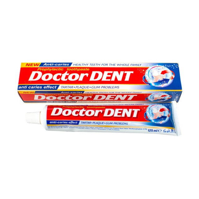 Doctor Dent Anti Caries, Οδοντόκρεμα, 125ml