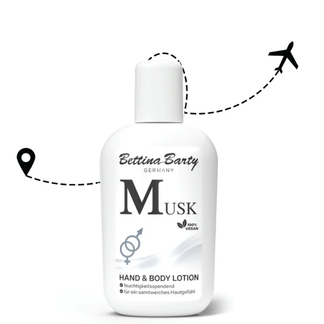 Bettina Barty Musk Hand & Body Lotion Travel Size, Λοσιόν Σώματος με Άρωμα Musk, 50ml