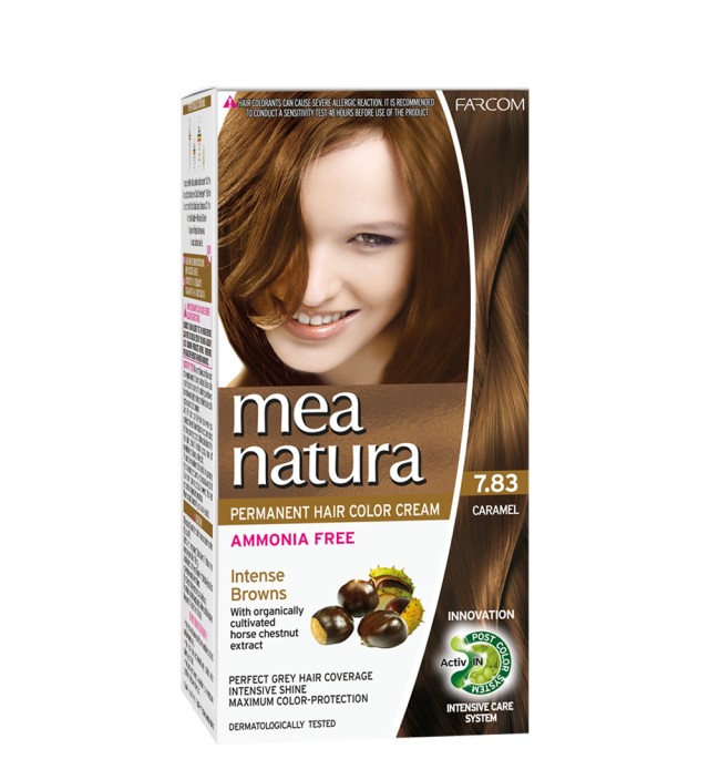 MEA NATURA Σετ Βαφής Χωρίς Αμμωνία, Νο7.83 60ml