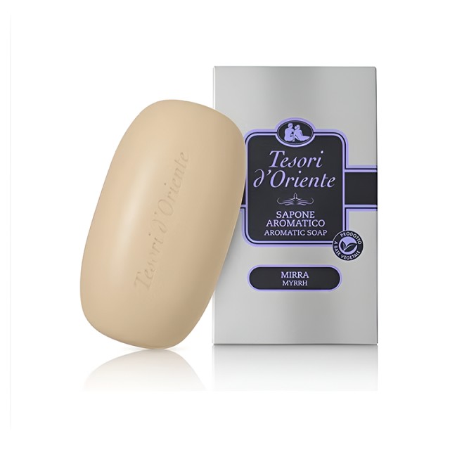 Tesori dOriente Aromatic Solid Soap Myrra, Σαπούνι Σώματος, 125gr