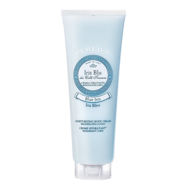Perlier Iris Blue Moisturizing Body Cream, Ενυδατική Κρέμα Σώματος 250ml