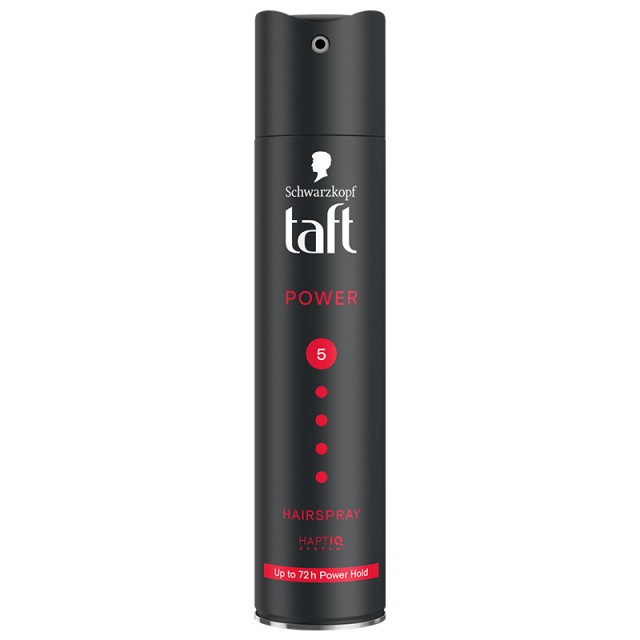 Schwarzkopf Taft Power No5, Λακ για Πολύ Δηματό Κράτημα στα Μαλλιά, 250ml