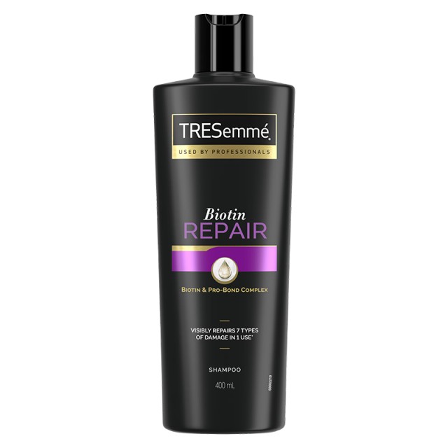 Tresemme Biotin + Repair 7 Shampoo, Σαμπουάν για Ταλαιπωρημένα Μαλλιά, 400ml
