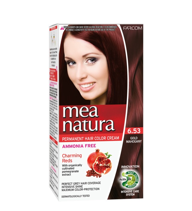 MEA NATURA Σετ Βαφής Χωρίς Αμμωνία, Νο6.53 60ml