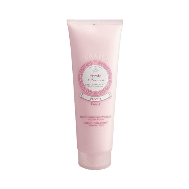 Perlier Freesia Moisturizing Body Cream, Κρέμα Σώματος για Βαθιά Ενυδάτωση, 250ml