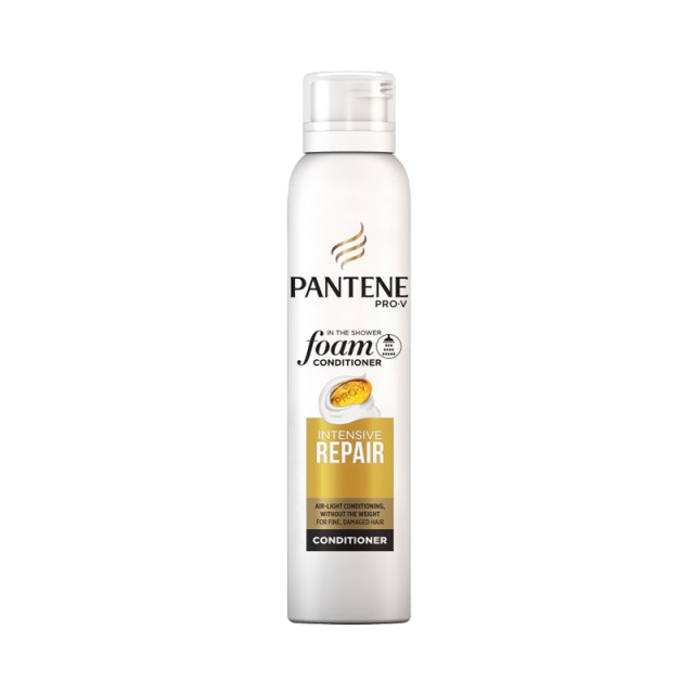 Pantene Pro-V Intensive Repair Foam Conditioner, Μαλακτική Κρέμα Επανόρθωσης σε Αφρό, 180ml