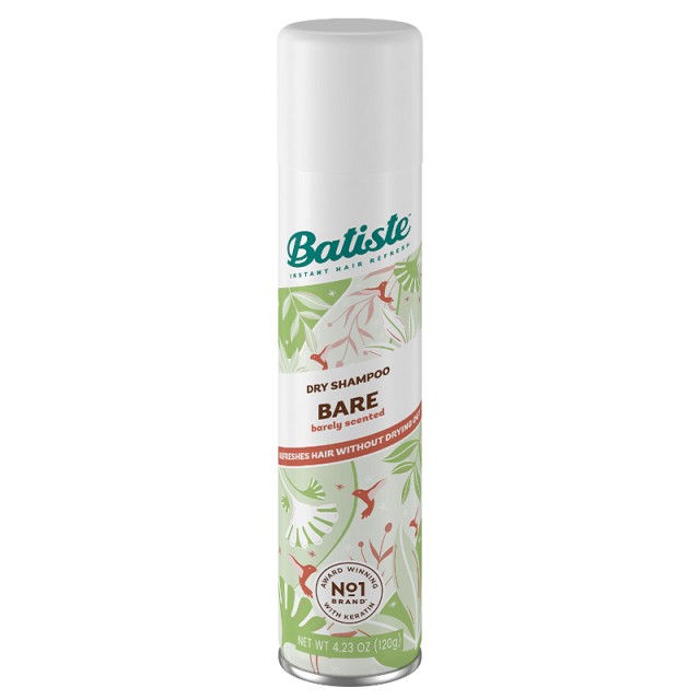 Batiste Bare Dry Shampoo, Ξηρό Σαμπουάν 200ml