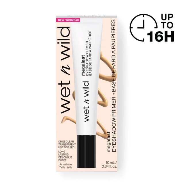 Wet n Wild MegaLast Eyeshadow Primer, Kρεμώδες & Eλαφρύ Primer Σκιάς Ματιών, 10ml