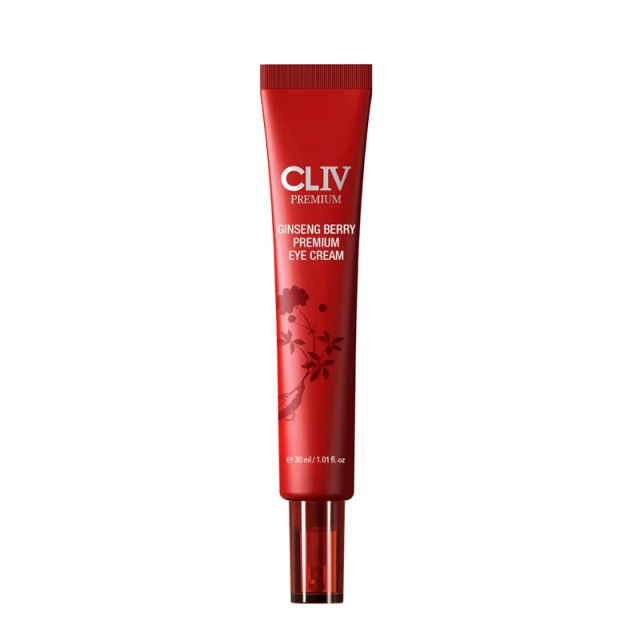 CLIV Ginseng Berry Premium Eye Cream, Αντιρυτιδική Κρέμα Ματιών Με Εκχύλισμα Μούρων & Τζίνσενγκ, 30ml