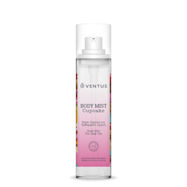 Ventus Body Mist Cupcake, Μist Σώματος, 100ml