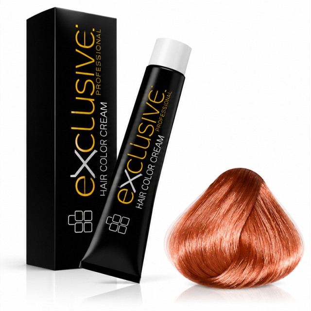 Exclusive Professional Hair Color Cream Βαφή Μαλλιών 100 ml No 7.4