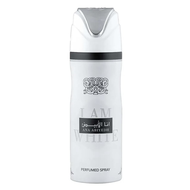 Lattafa I Am Deodorant Spray White, Αποσμητικό Σπρέι Σώματος 200ml