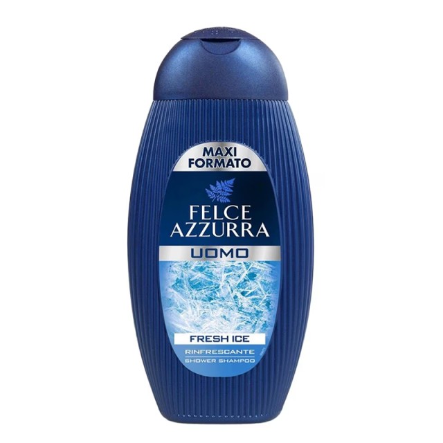Felce Azzurra Men Fresh Ice, Αφρόλουτρο και Σαμπουάν για Άνδρες, 400ml