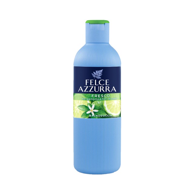 Felce Azzurra Fresh Bergamot & Cedar Flowers Shower Gel, Αφρόλουτρο, 650ml