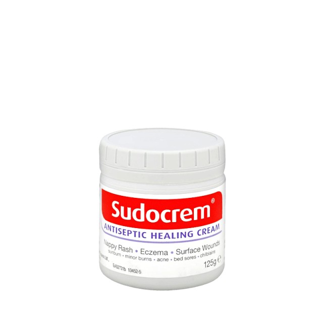 Sudocrem Antiseptic Healing Cream, Κρέμα για Αντιμετώπιση Ερεθισμών από την Αλλαγή Πάνας με Αντισηπτική Δράση, 125g