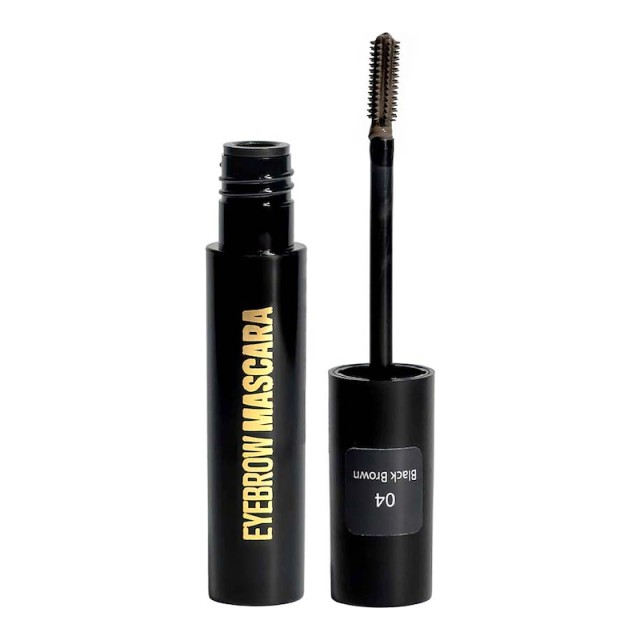 Elixir Eyebrow Mascara Νο04 Black Brown Μάσκαρα Φρυδιών 9 ml