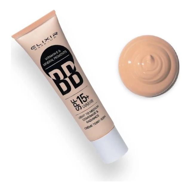 Elixir BB Hydrating Cream Νο02 Cinnamon SPF15 Κρέμα με Χρώμα 30 ml