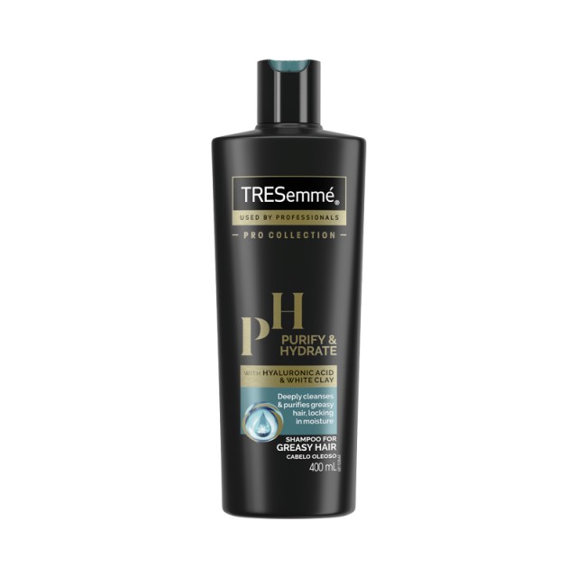 Tresemme Purify & Hydrate Shampoo, Σαμπουάν για Λιπαρά Μαλλιά, 400ml