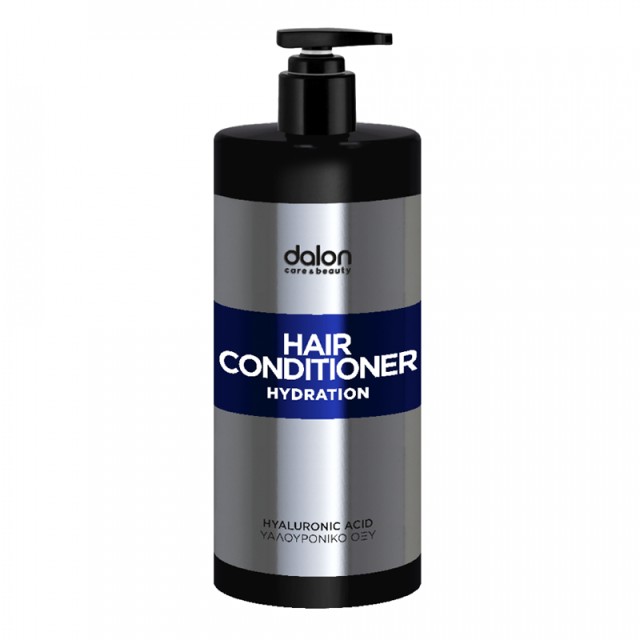 Dalon Hair Conditioner Hydration, Μαλακτική Κρέμα Μαλλιών Ενυδάτωσης με Υαλουρονικό οξύ, 1000ml