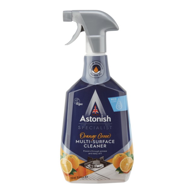 Astonish Orange Καθαριστικό Σπρέι Επιφανειών, 750ml