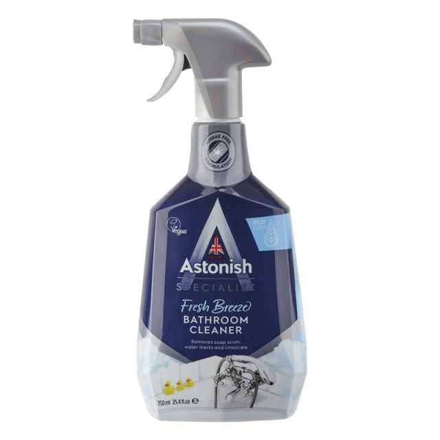 Astonish Specialist Fresh Breeze, Καθαριστικό Μπάνιου Γενικής Χρήσης & Κατά των Αλάτων 750ml