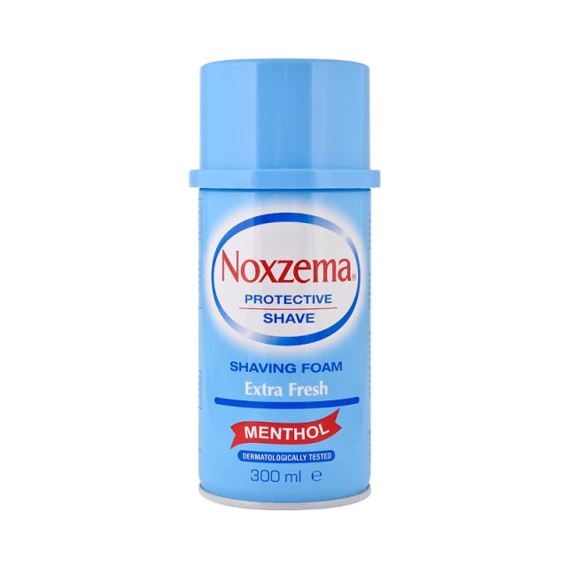 Noxzema Protective Extra Fresh with Menthol, Ανδρικός Αφρός Ξυρίσματος, 300ml