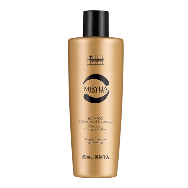 Technique Mirylia Shine Intense Gold Shampoo, Σαμπουάν Λάμψης & Ενυδάτωσης, 300ml
