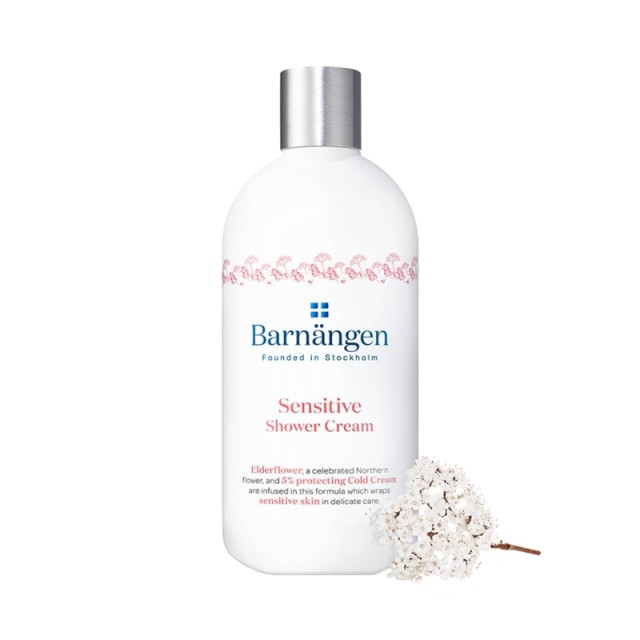 Barnängen Sensitive Shower Cream, Αφρόλουτρο για ευαίσθητη επιδερμίδα, 400ml