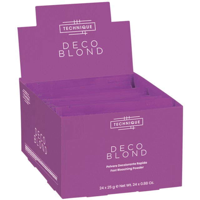 Technique Deco Blond Fast Bleaching Powder, Σκόνη Ξανοίγματος / Ντεκαπάζ 25g (Φακελάκι)