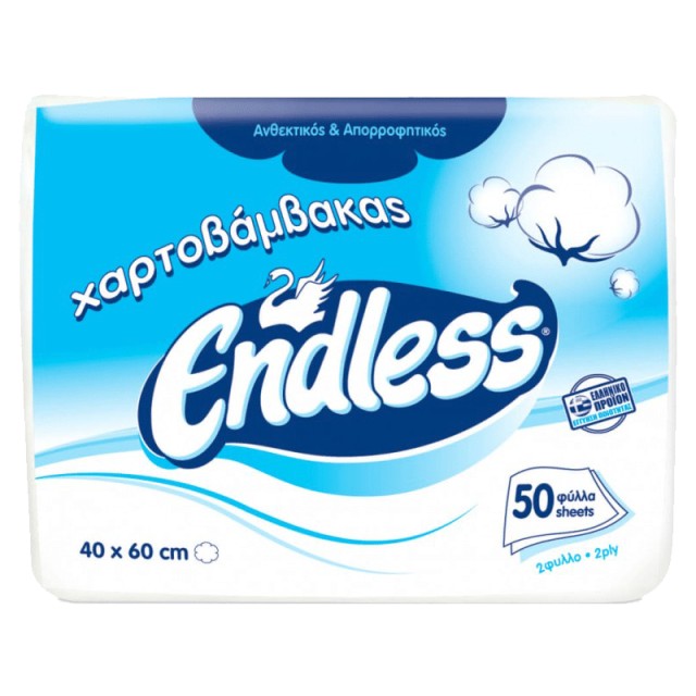 Endless Χαρτοβάμβακας 50τμχ