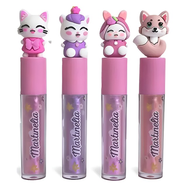 Martinelia Flavoured Friendly Animal Παιδικό Lip Gloss με Ζωάκια, 3ml