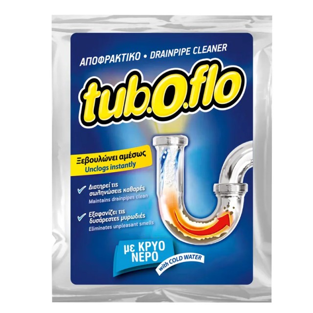 Tuboflo Αποφρακτικό Σκόνη για Σωλήνες με Κρύο Νερό, 60g