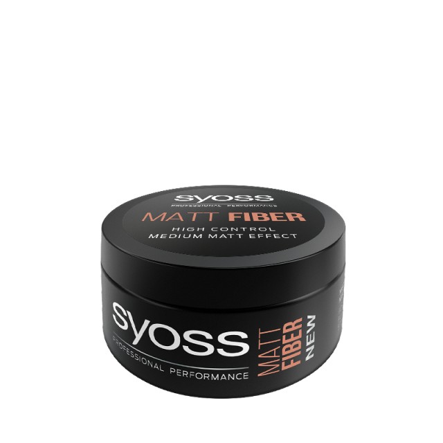 Syoss Matt Fiber High Control, Πάστα Διαμόρφωσης Μαλλιών με ίνες για Δυνατό Κράτημα με ματ φινίρισμα, 100ml