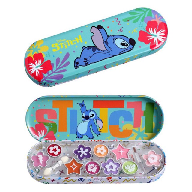 AirVal Lilo & Stitch Make Up Tin, Μεταλλική Θήκη Μακιγιάζ