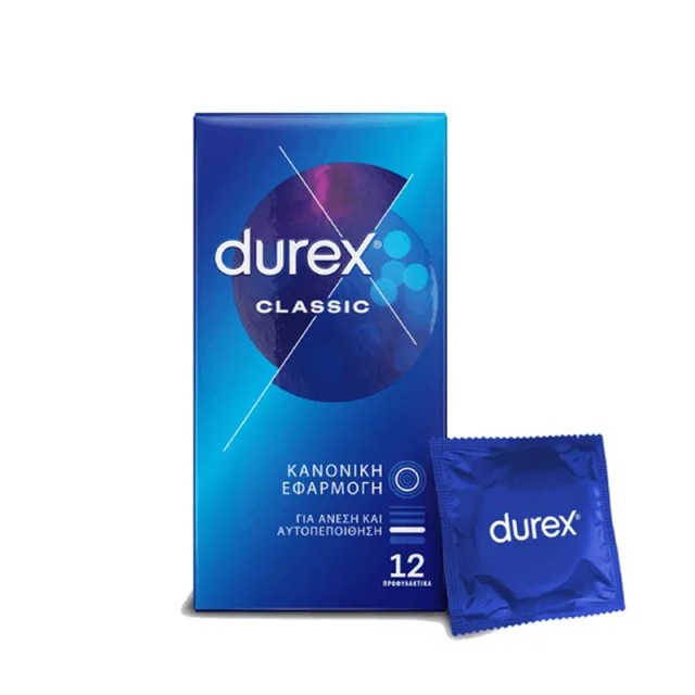 Durex Classic Προφυλακτικά, 12 τμχ