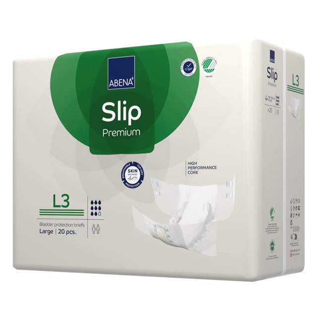Abena Slip Premium L3 - Large (100-150cm), Πάνα Ακράτειας Ενηλίκων, 20τμχ