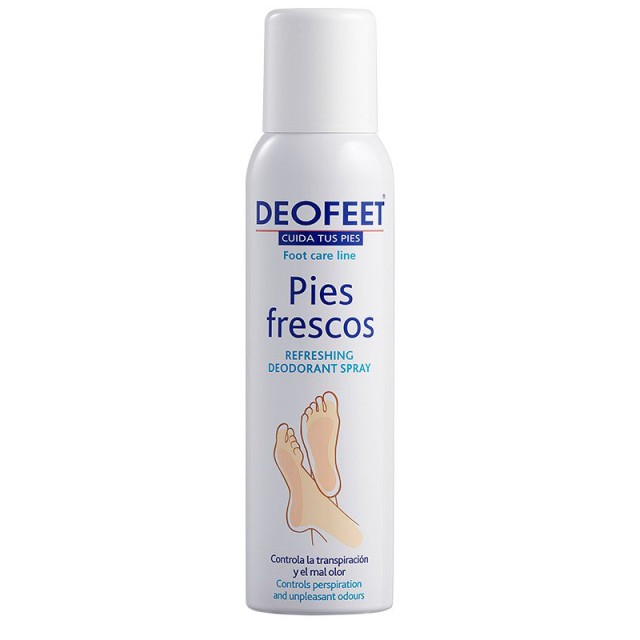 Deofeet Fresh Feet Αποσμητικό Spray για Μύκητες Ποδιών, 150ml