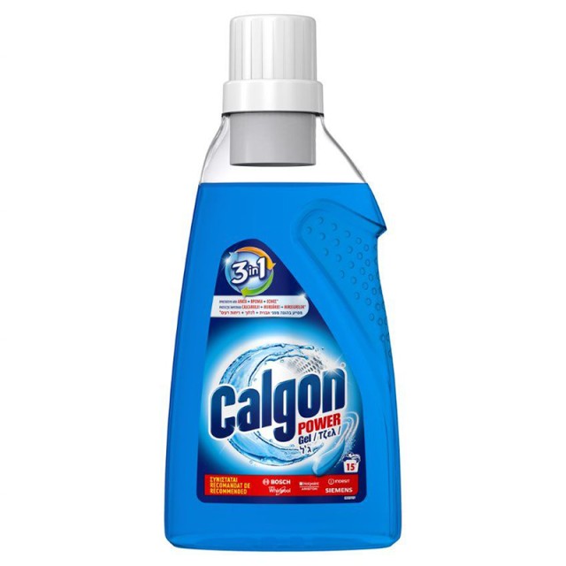 Calgon 3in1 Powergel, Υγρό Τζελ Αποσκληρυντικό Νερού Πλυντηρίου Ρούχων, 750ml