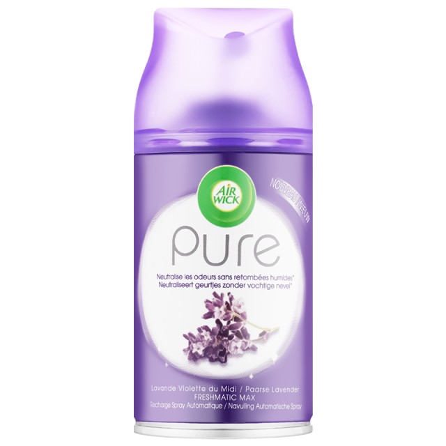Air Wick Pure Ανταλλακτικό για Συσκευή Ψεκασμού Freshmatic με Άρωμα Λεβάντα 250ml